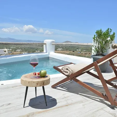 فيلة Erato Naxian Album With Private Pool In Naxos *